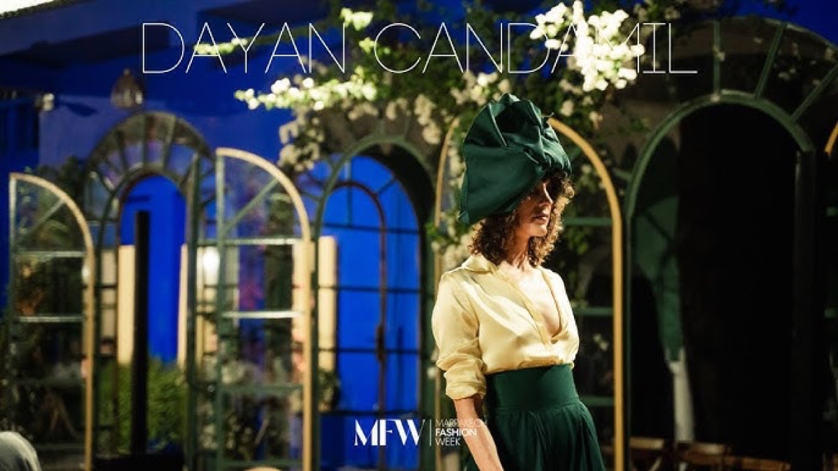 House of Candamil runway at Marrakech Fashion Week 2022